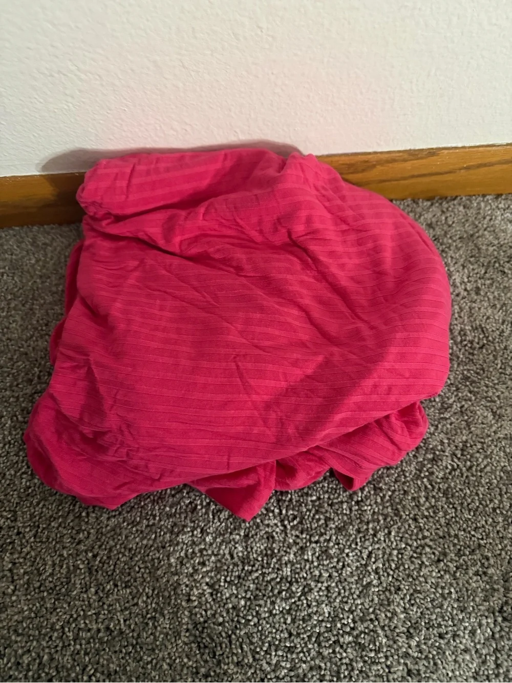 Lou Lou & Company Hot Pink Ribbed Swaddle